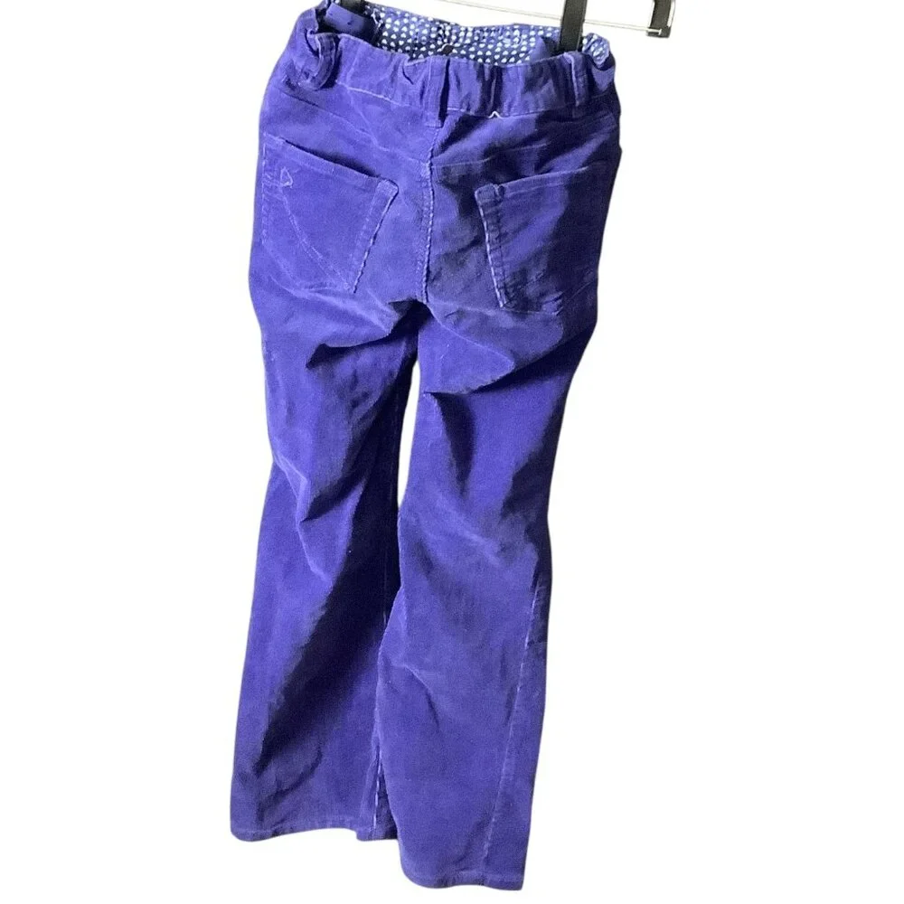 The Children’s Place Girls Corduroy Purple Flare Pants‎ Size 10 Adjustable Waist